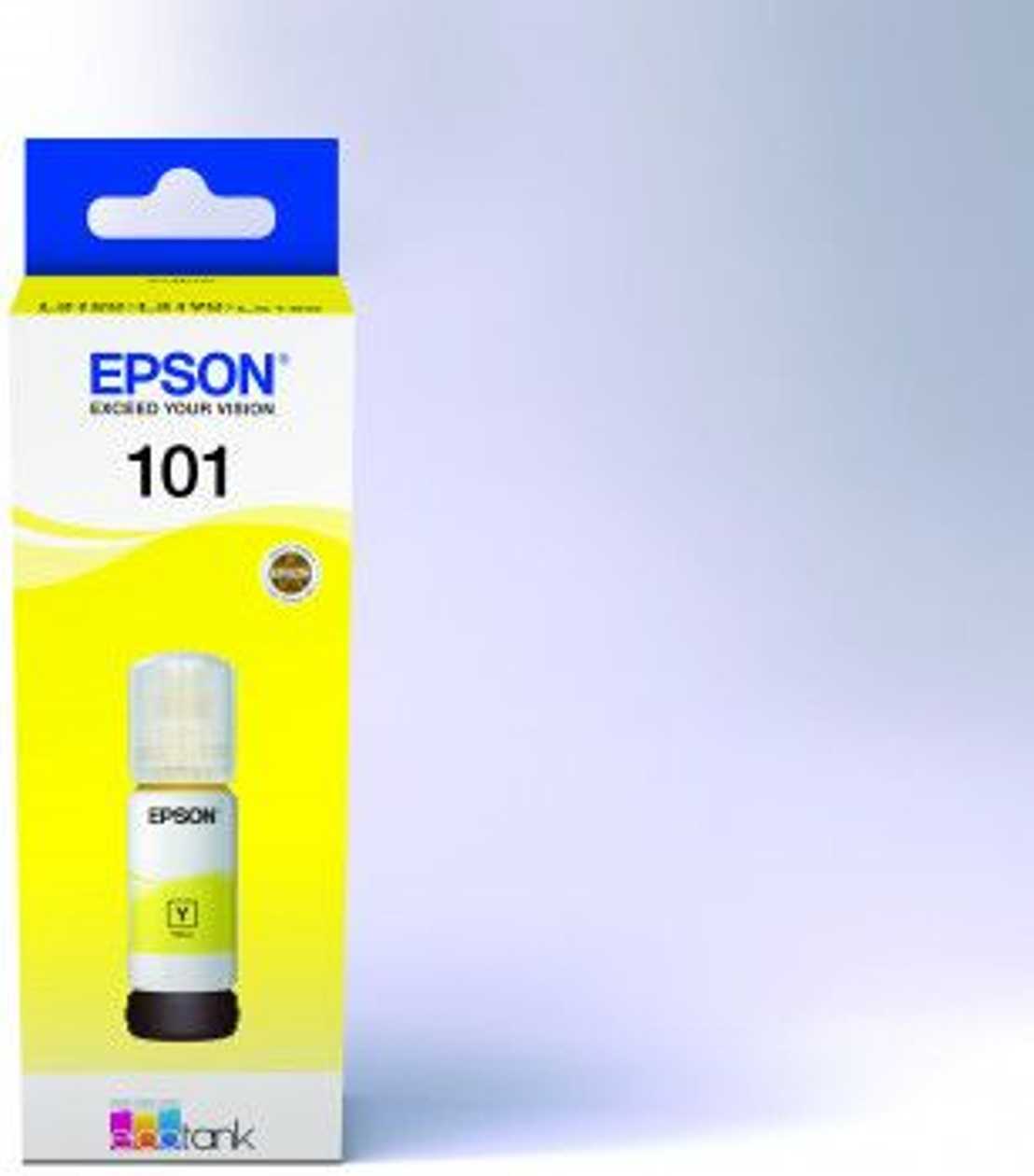 Ink Epson 101 Yellow (ink Tank 70 ml) Ecotank L4150/l4160/l6160/l6170/l6190