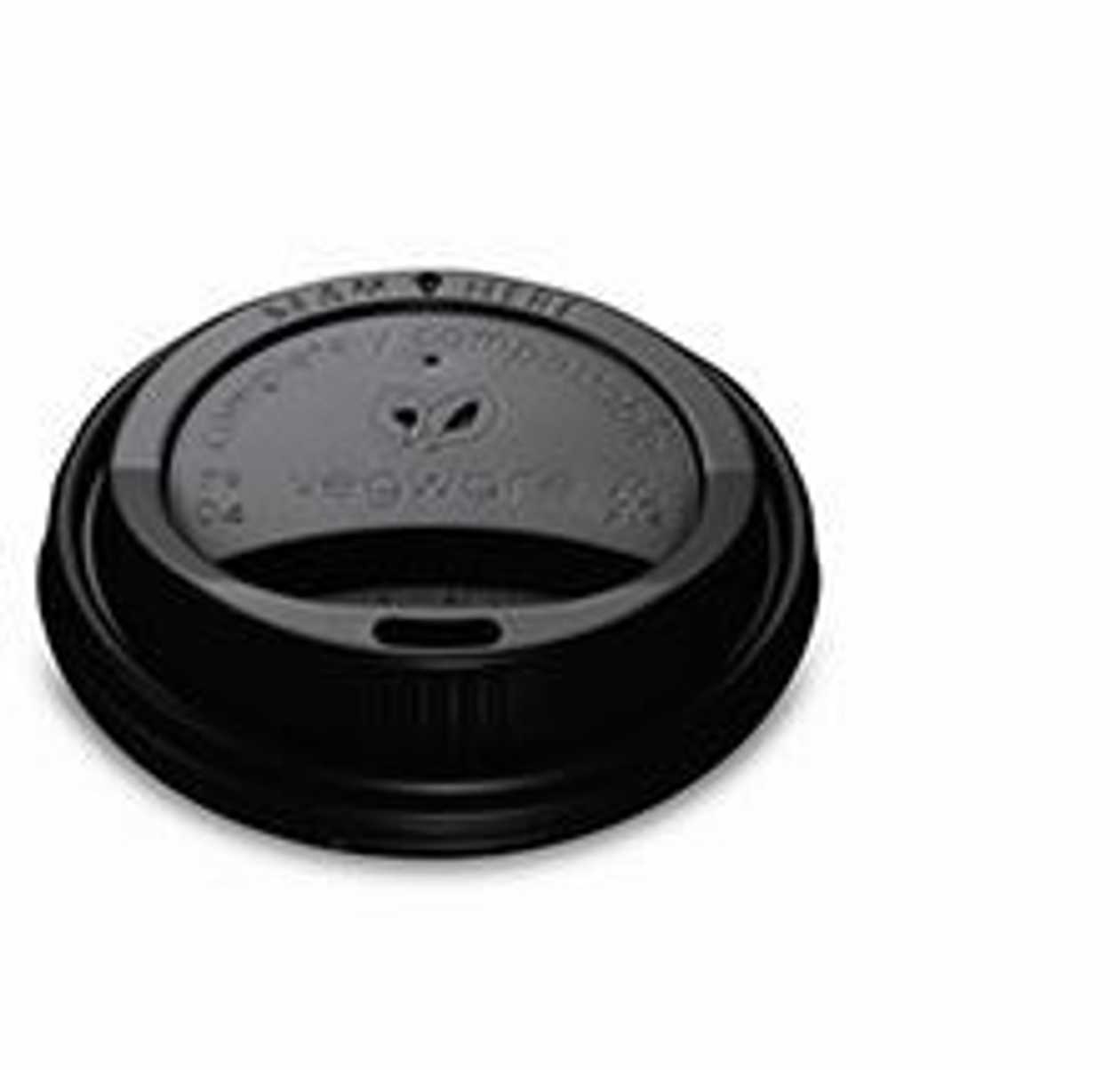 Coffee Pot Lid Vegware 300-600 ml (89 mm), Black, 50 pcs./Pk
