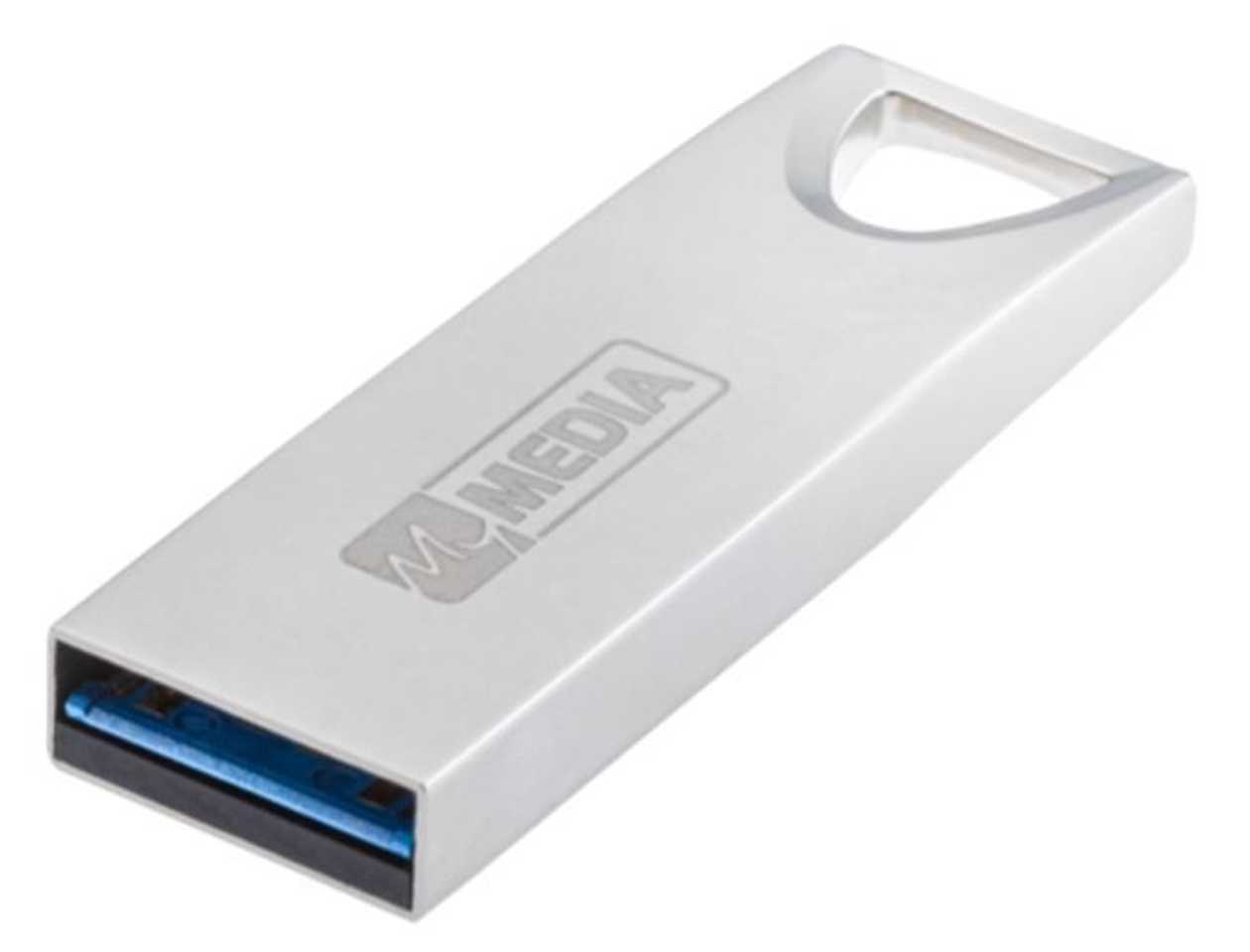 USB Drive Mymedia 16 gb USB3.2 gen1 Myalu Metal, Superspeed 5 gbps, Read 80 mb/s