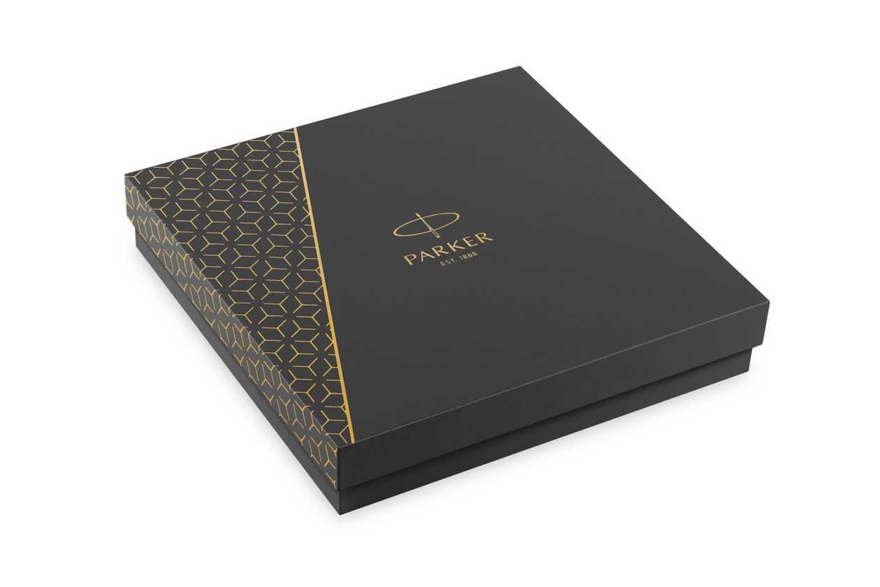 Gift Box with Parker Notepad for One Writing Instrument, Black