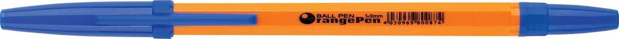 Ballpoint Pen Centrum Orange, Cap 0.7 mm Blue