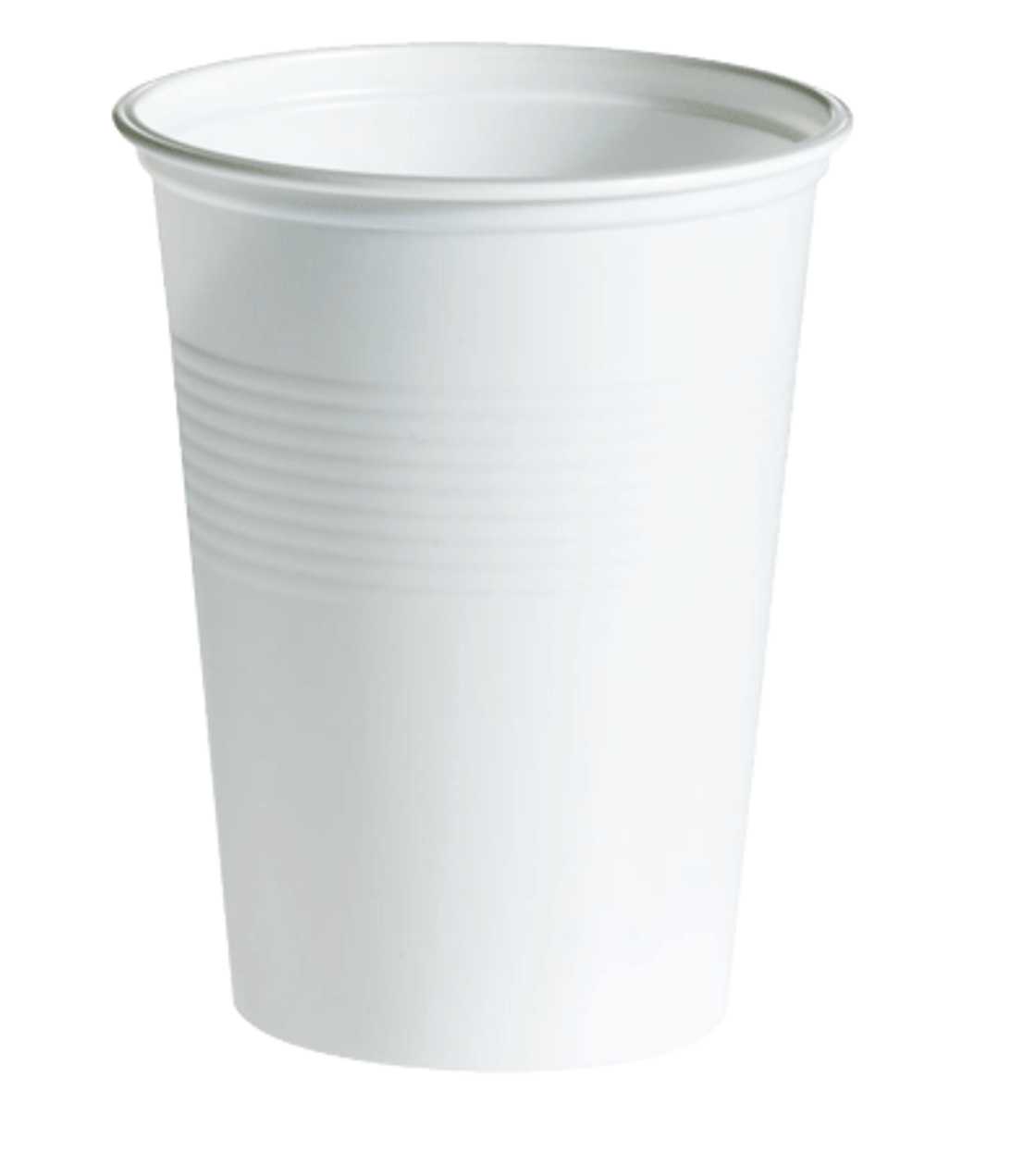 Drinking Cup 190 ml 100 pcs. White, For Water Dispenser
