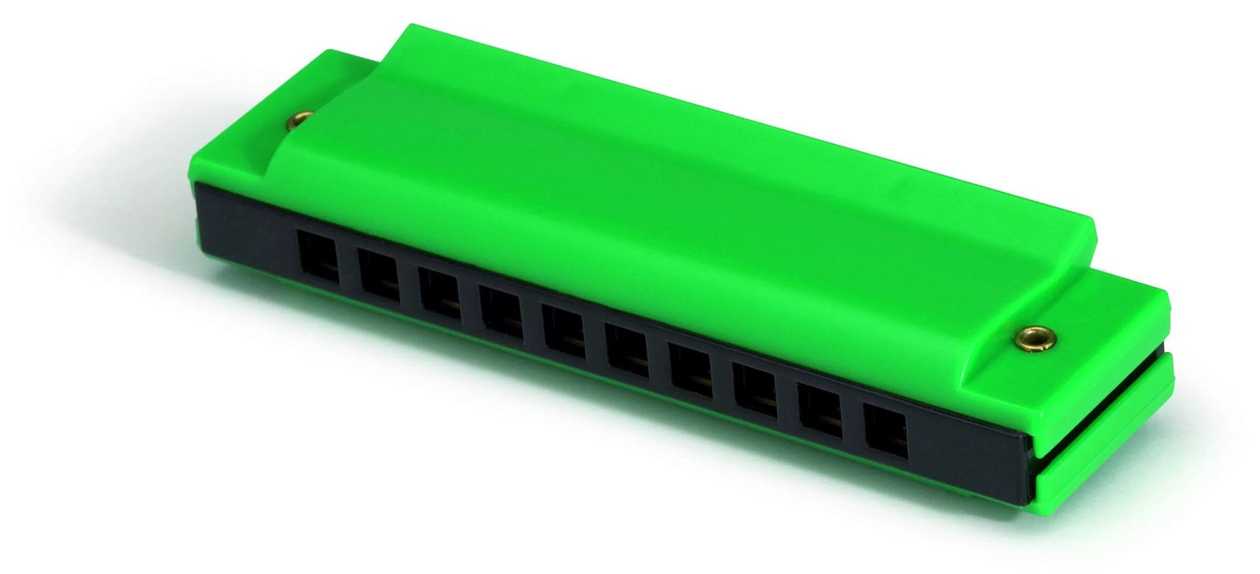 Plastic Harmonica, 105 x 20 x 15 Mm