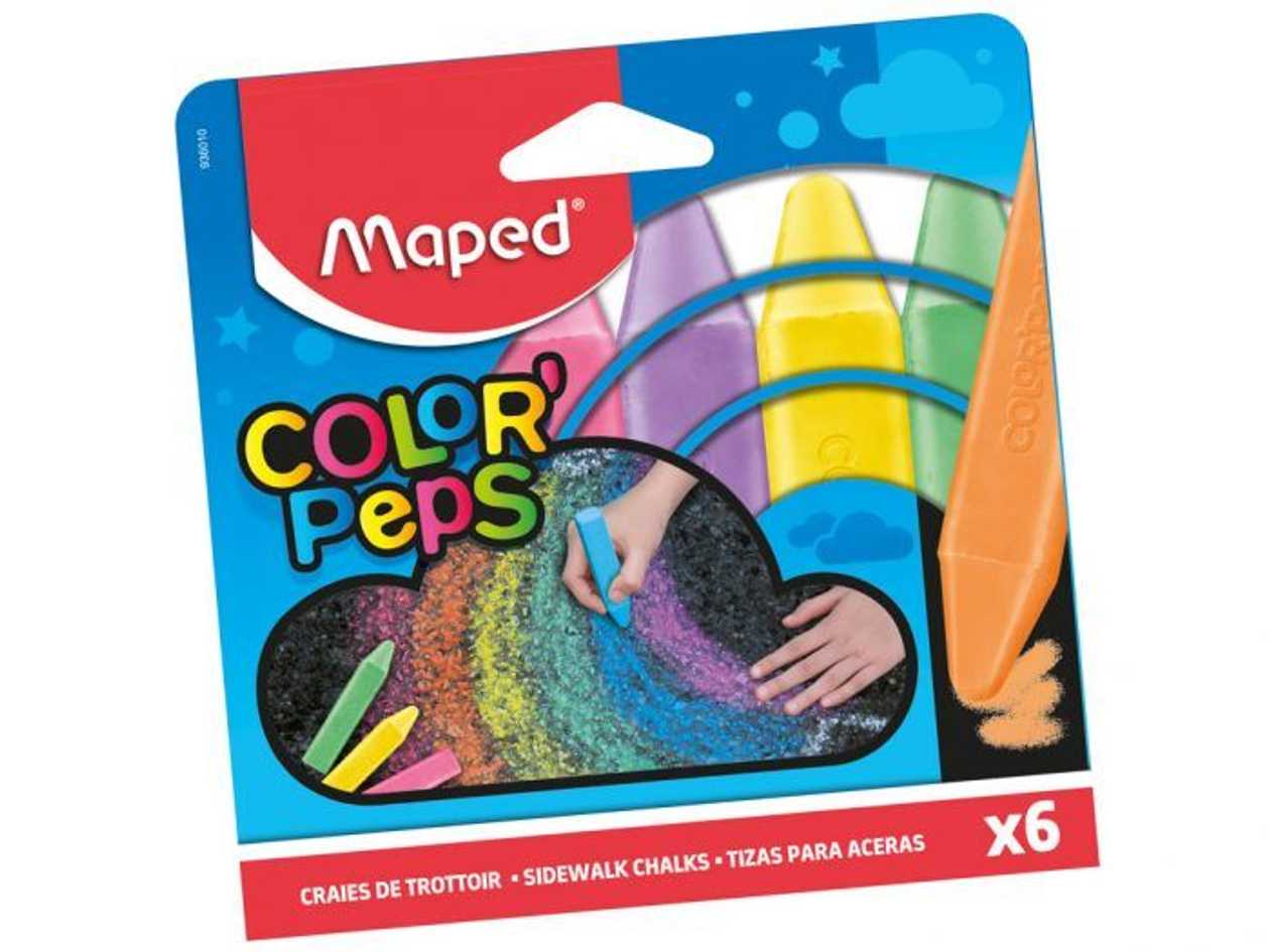 Asphaltic Chalks 6 pcs. In A Box, Maped
