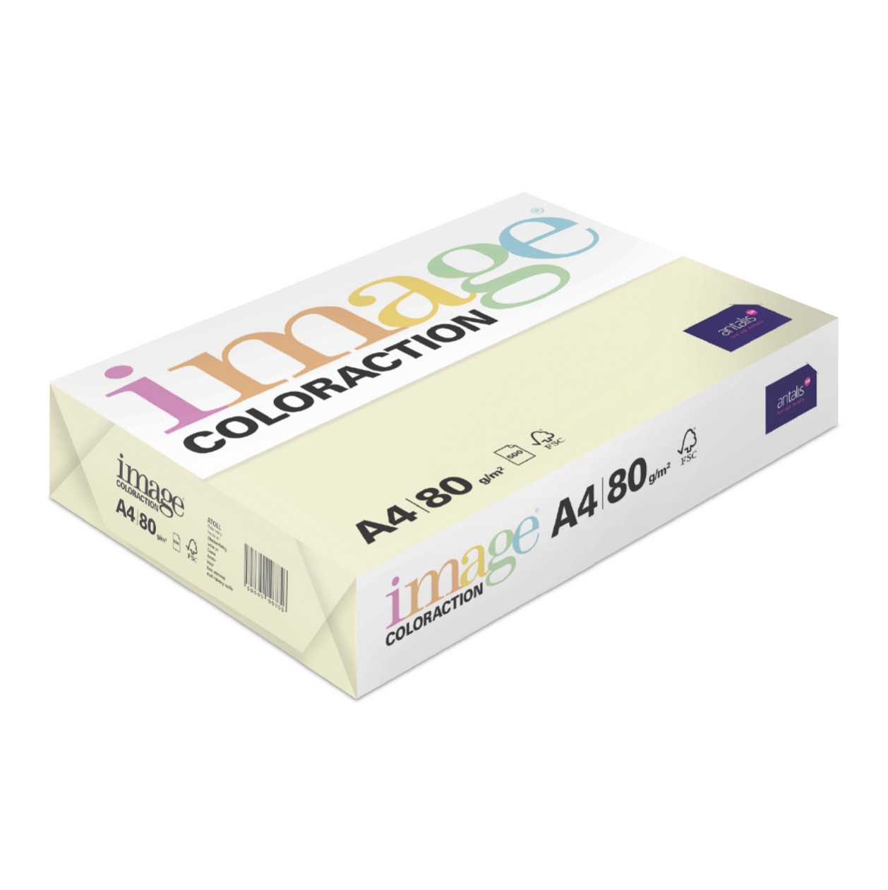 Copy Paper A4 80 g Ivory (atoll/pale Ivory) No.53 In A Pack of 500 Sheets