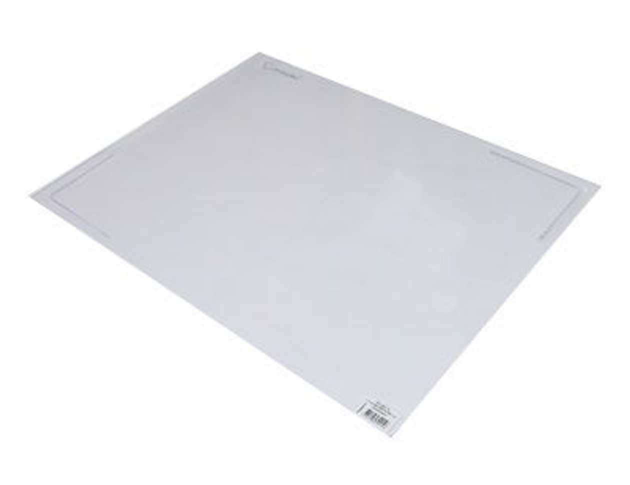 Table Mat 530x400 mm Transparent Clear Prolexplast