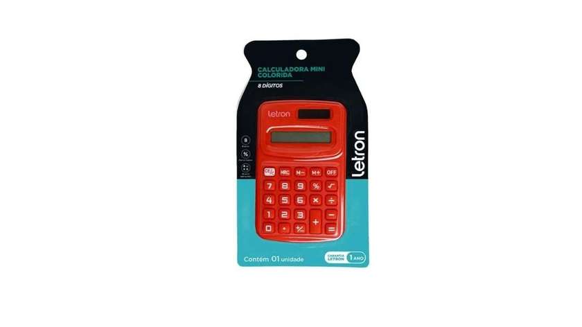Mini Electronic Calculator suitable for both office staffs and students.