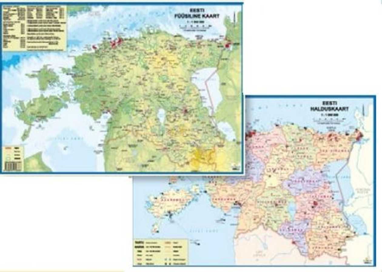 Study Map Estonia A3