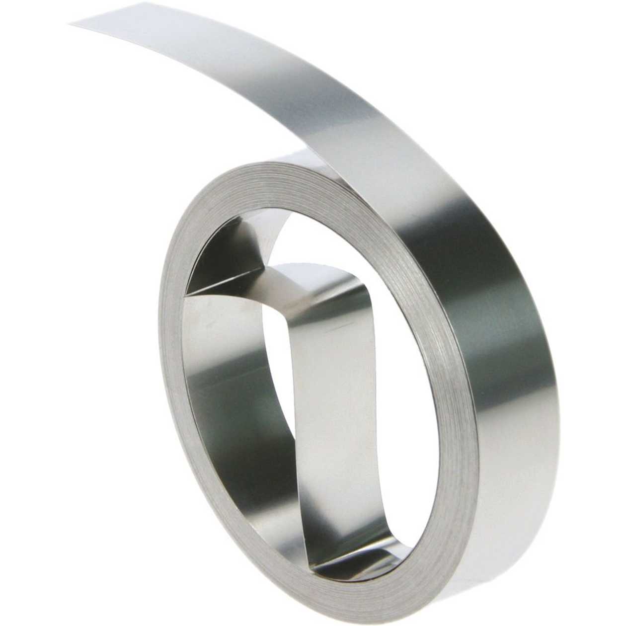 Adhesive Tape Dymo 12mm, Non-adhesive Aluminum Embossing Tape Metal 4.80 m Dym31000 Rhino Type M1011