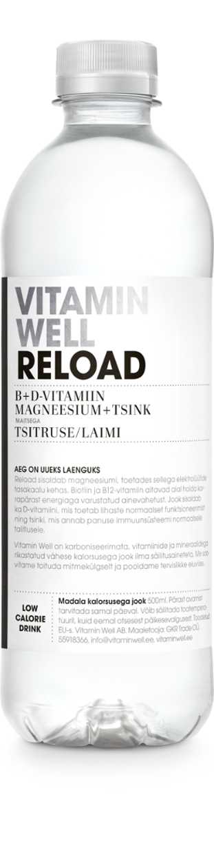 Vitamin Drink Vitamin Well Reload 0,5 l (Plastic Bottle)