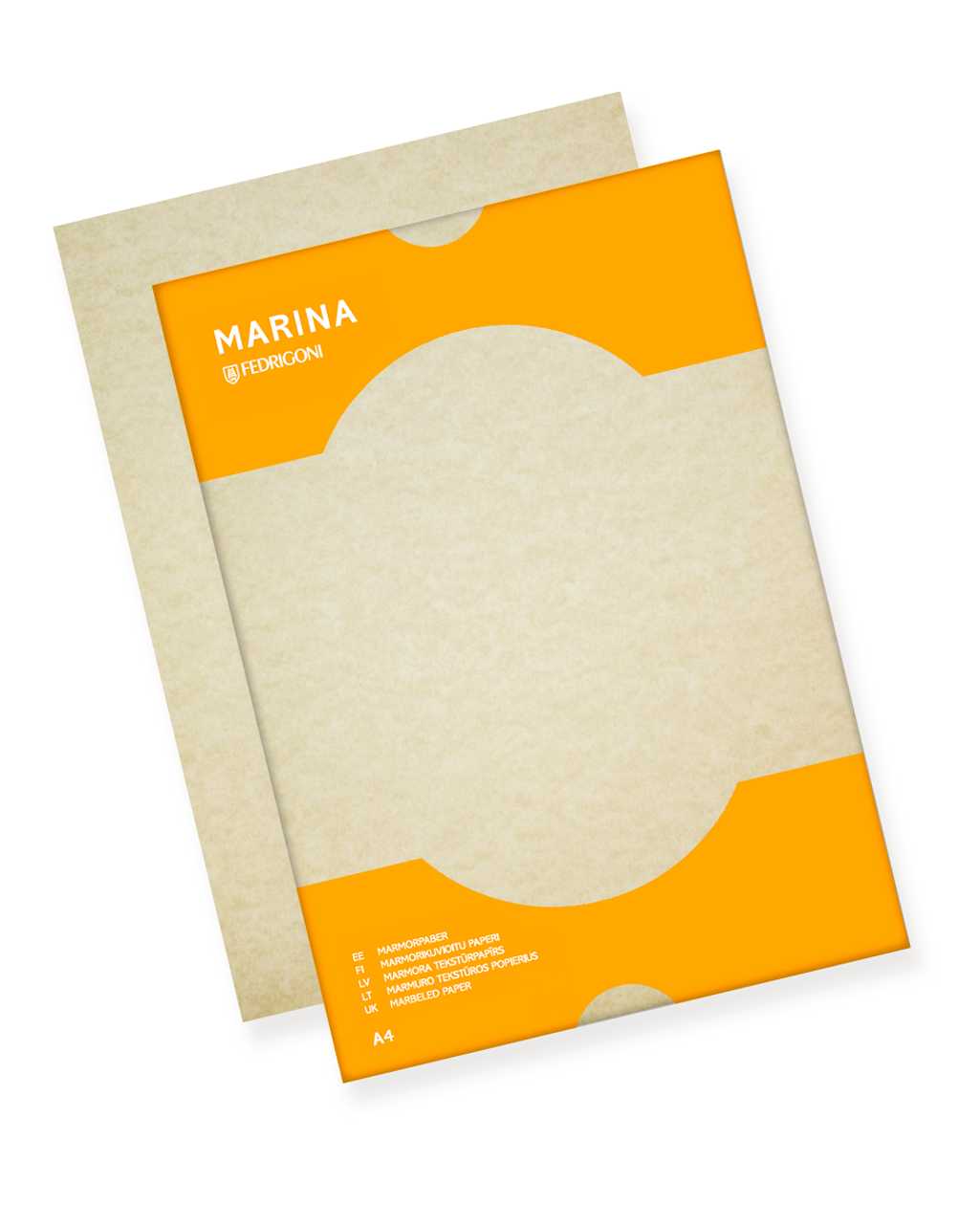 Design Paper Marina Sabbia A4 90 g 50 l/p kg. Marble