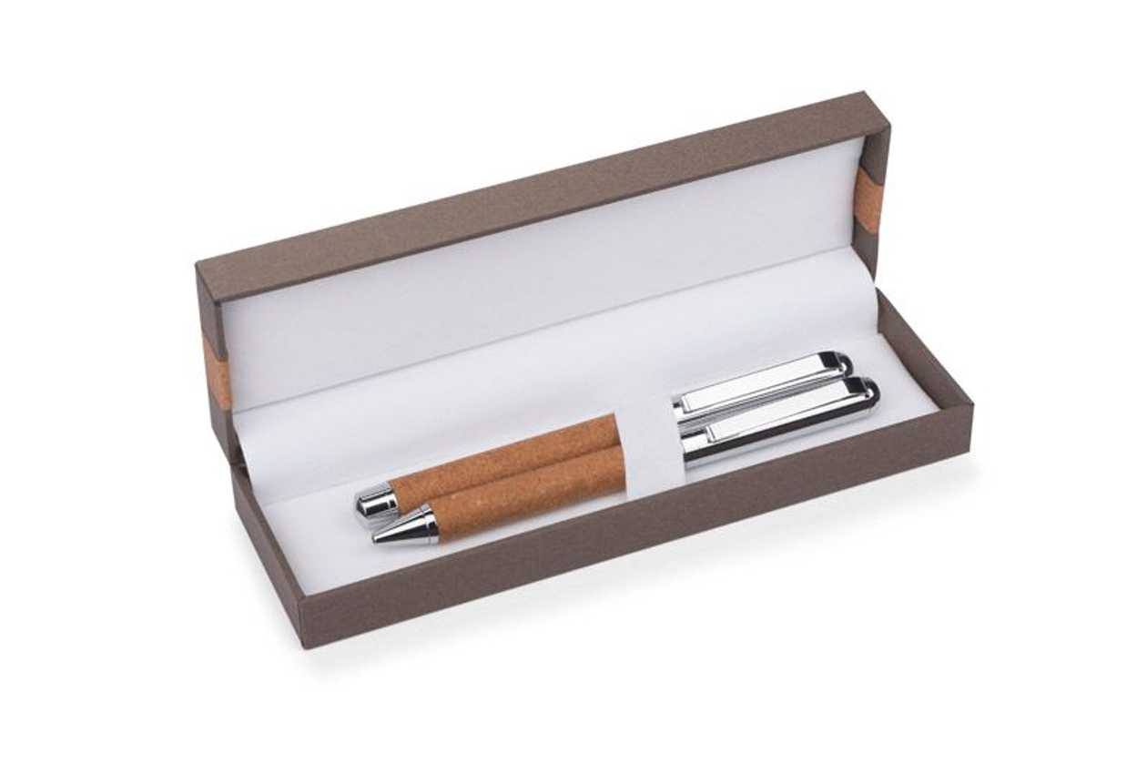 Gift Set Ohio Brown, Ballpoint Pen + Ink Pencil