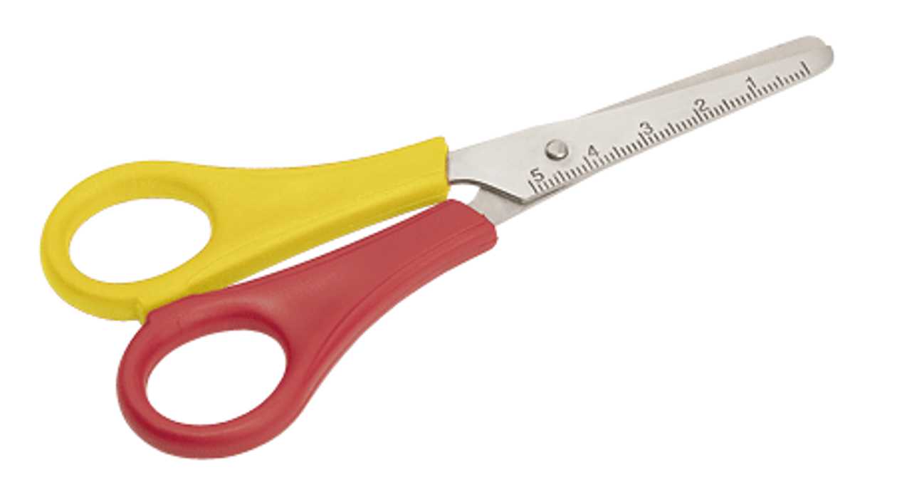 Scissors 13 cm Dahle Eco For Left-handed Children, Round Tip