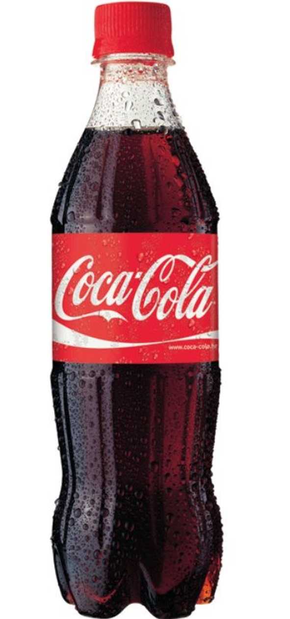 Coca-Cola 0,5 l (Plastic Bottle) Supplemented By The Amount of A Deposit Bottle of 0.10 Eur