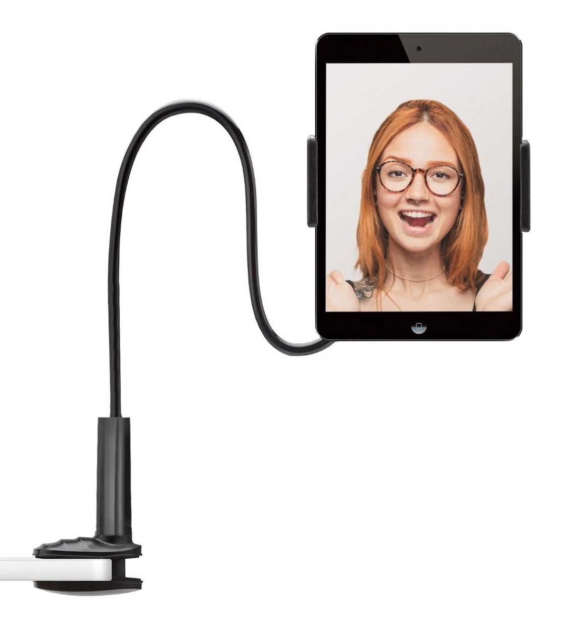 Holder For Tablet/smartphone Satzuma, Flexible Stem, Pin Clip