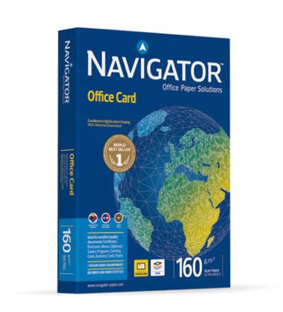 Copy Paper A4 160 g Navigator office Card 250 Sheets/p kg.