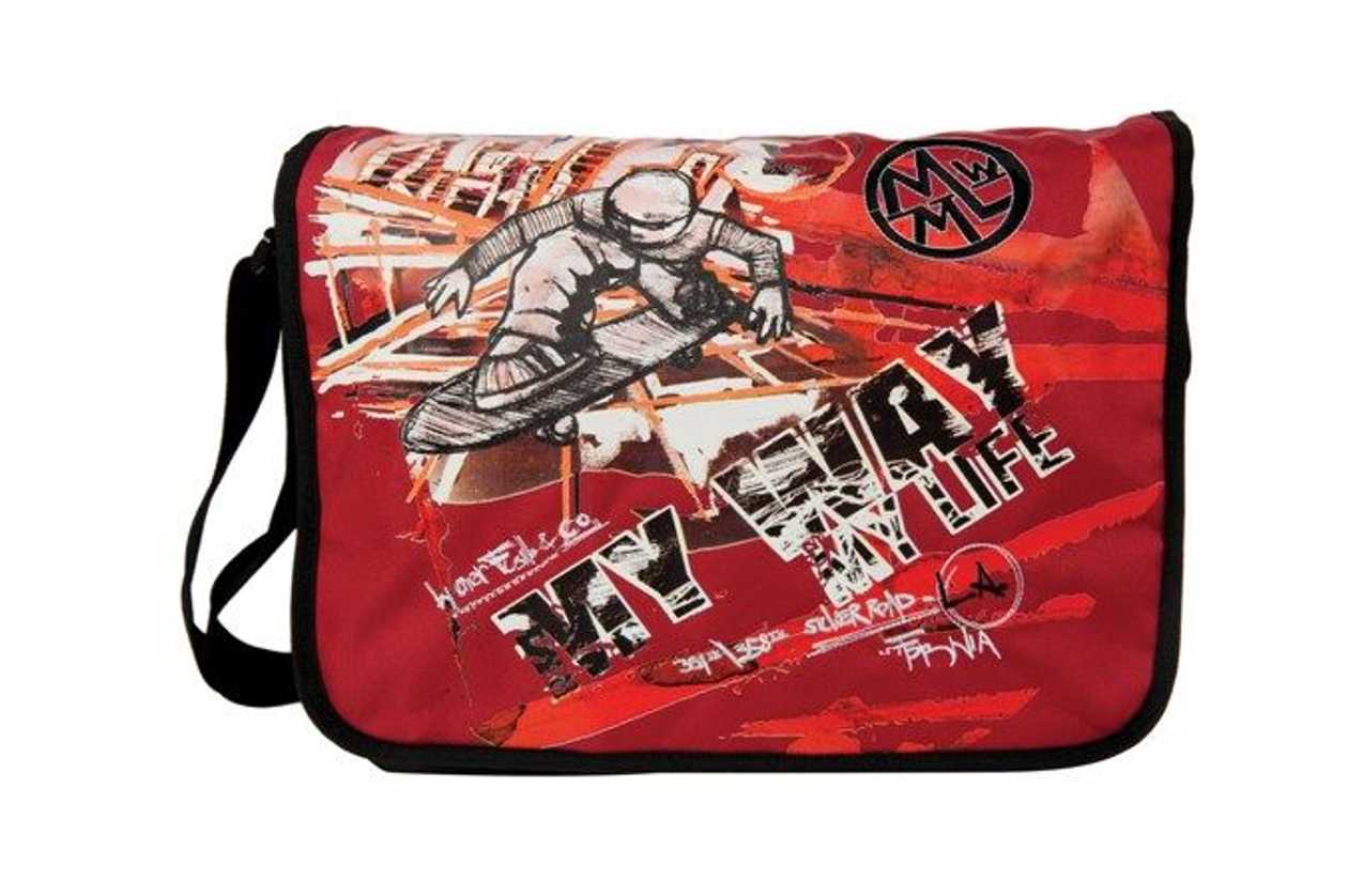 Target My Way Shoulder Bag, Red
