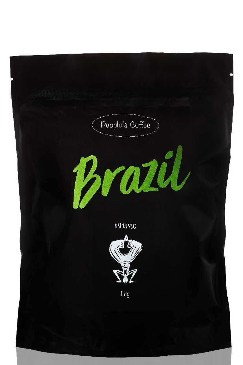 Coffee Beans People's Coffee Brazil Espresso 1 kg