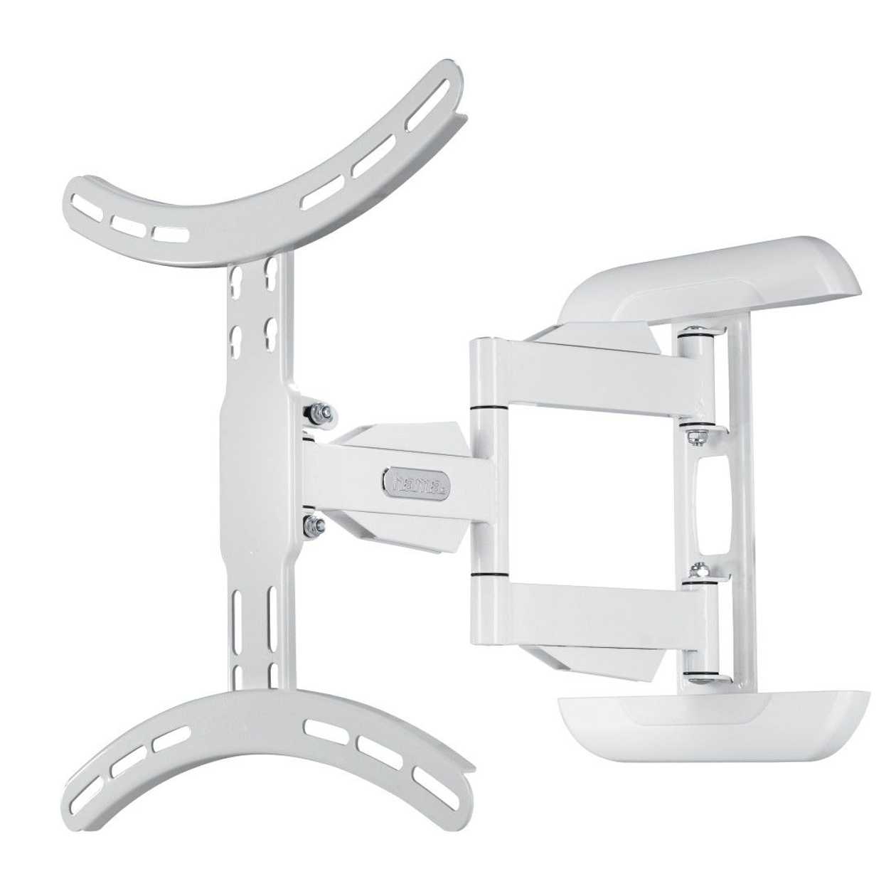 Hama Fullmotion Tv Wall Bracket, Up To 35 Kg, 32`-65`, Up To Vesa400X400, White/White