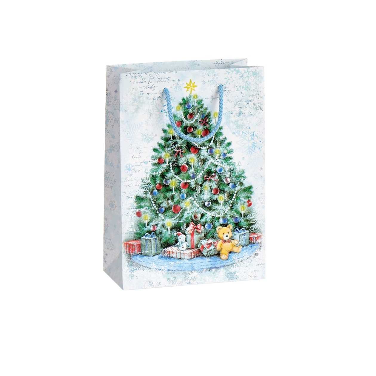 Gift Bag Christmas Tree, 16x8x23 cm