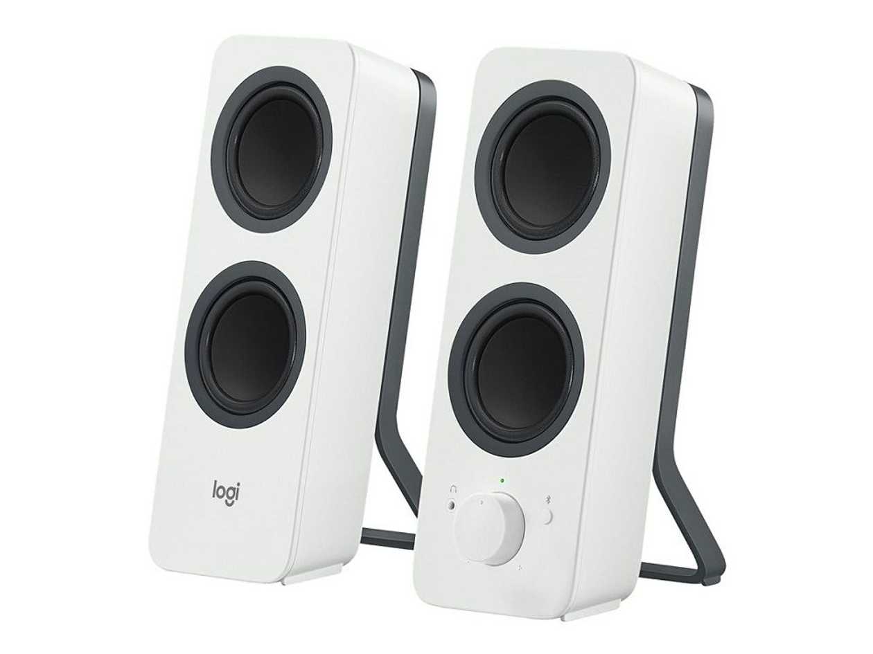 Speakers Logitech Z207 Bluetooth5.0 for Up To 2 Devices - White 5W Rms, 3.5 mm Stereo In