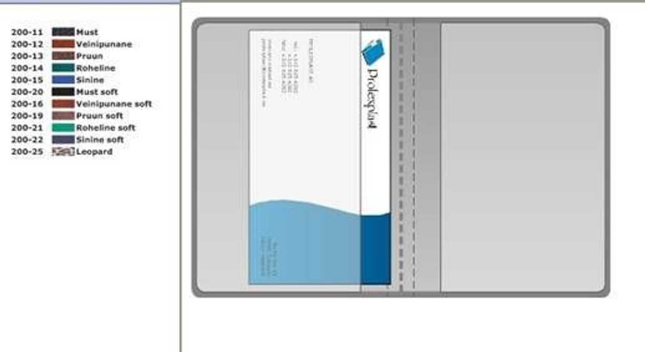 Credit Card/visit Card Folder For 24, 68x98 mm, Assorted