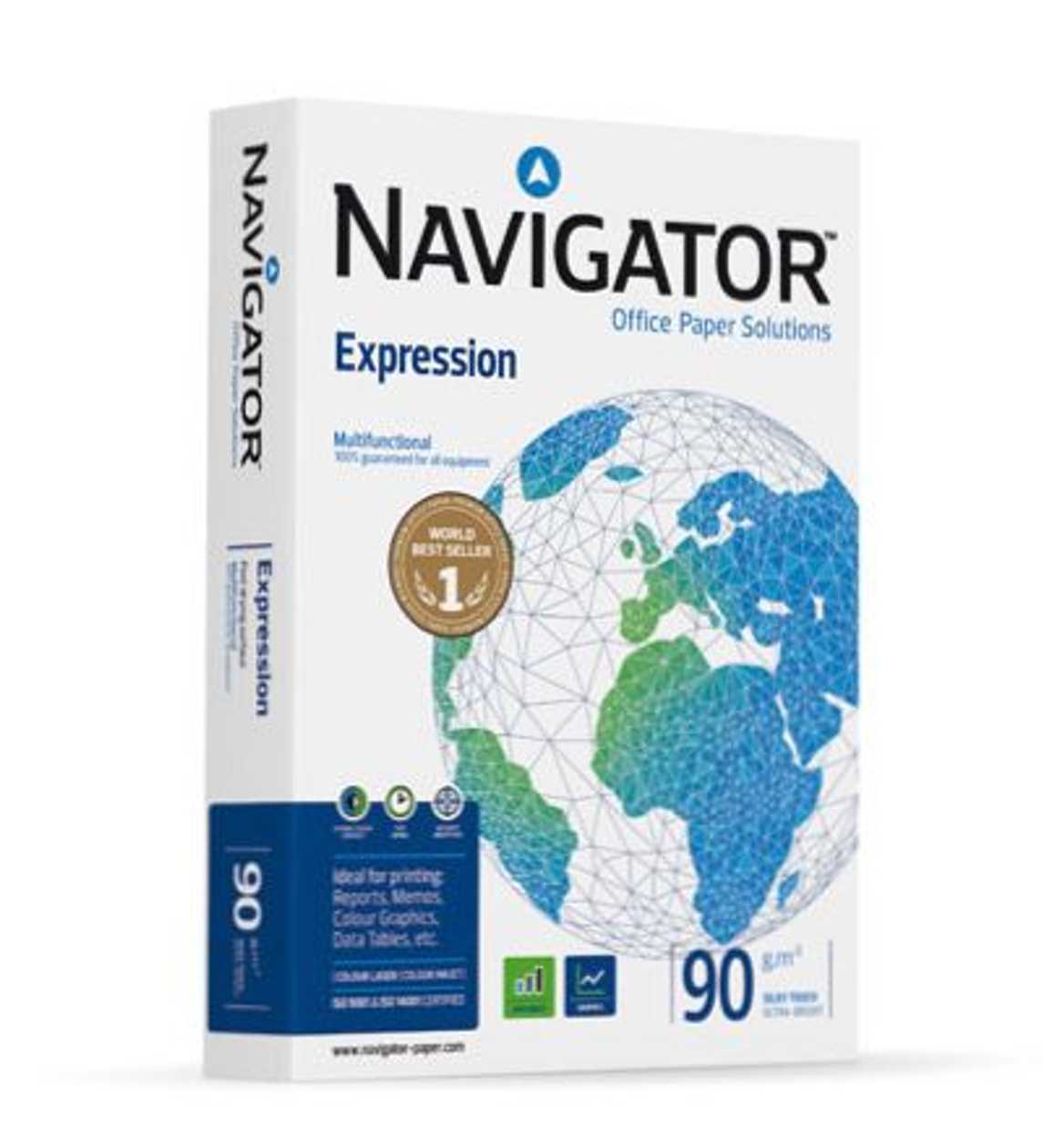 Copy Paper A4 90 g Navigator Expression 500 Sheets/p kg.