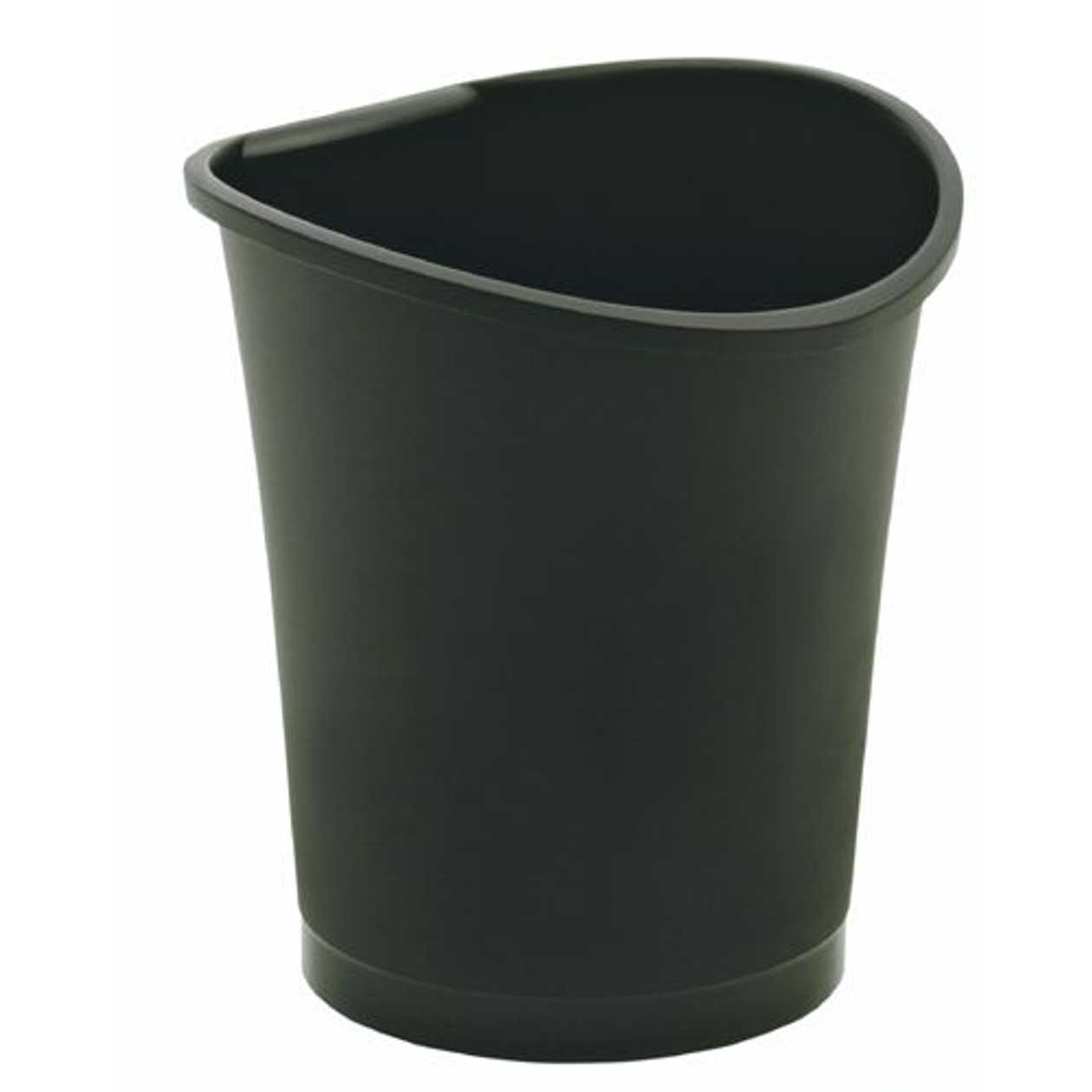 Paper Basket 18l 336x335x336 Black Esselte Basko