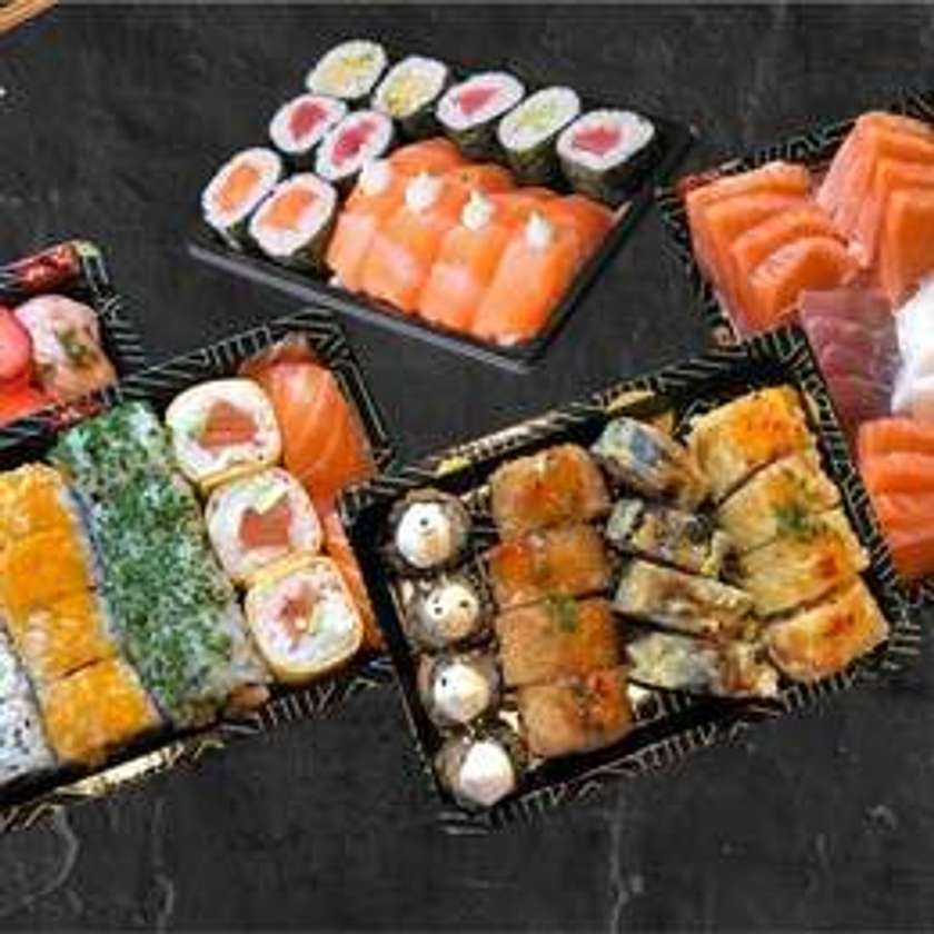 Sushi & Sashimi Mix 108 Pieces