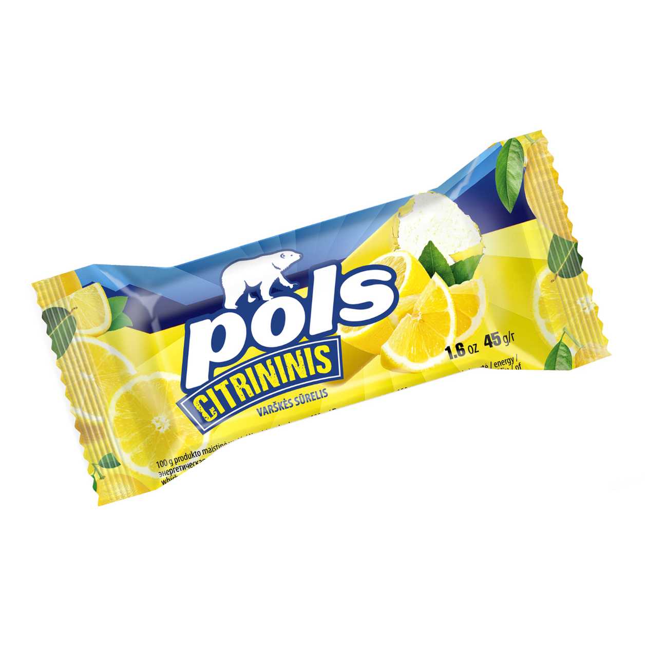 LEMON Curd Snack POLS, 45g (expires soon)
