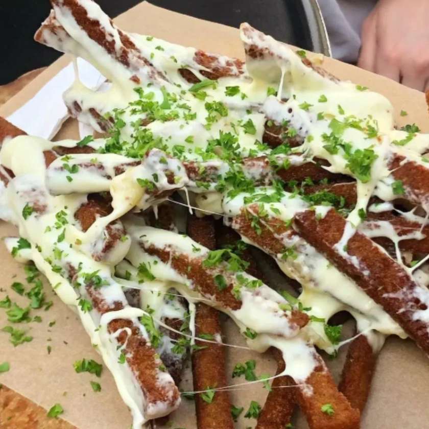 Grilled Bread with Cheese