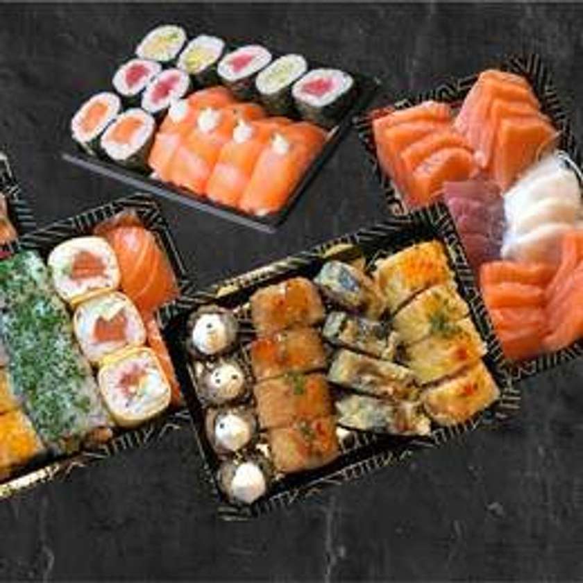 Sushi & Sashimi Mix 112 Pieces