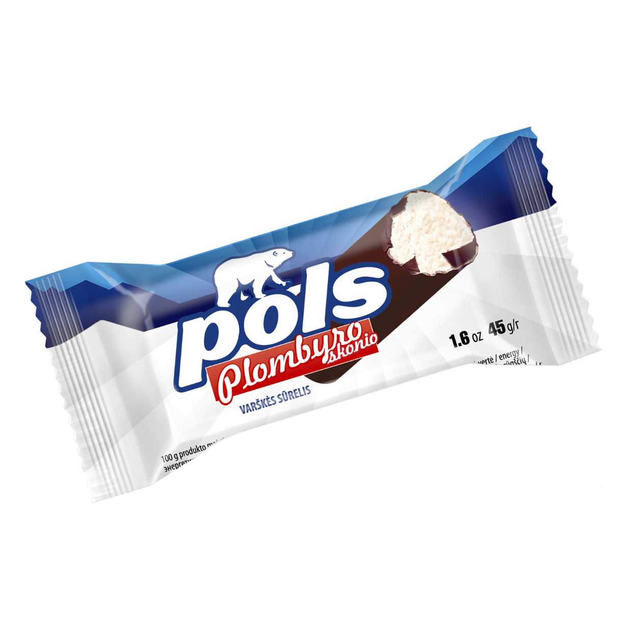 Ice Cream Flavoured Curd Snack POLS, 45g (expires soon)