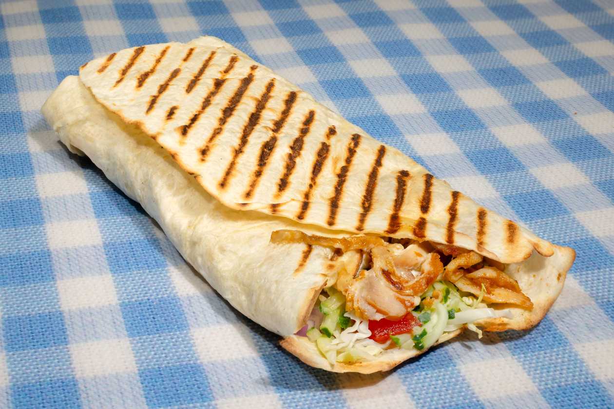 Plain Bread with Chicken