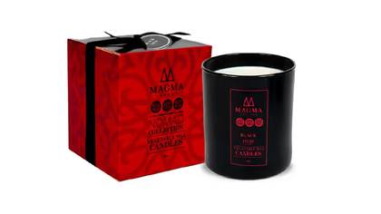 Amber & Musk Mirage Vegetable Wax Candle, 750g