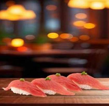 Nigiri Sushi Tuna with Rice