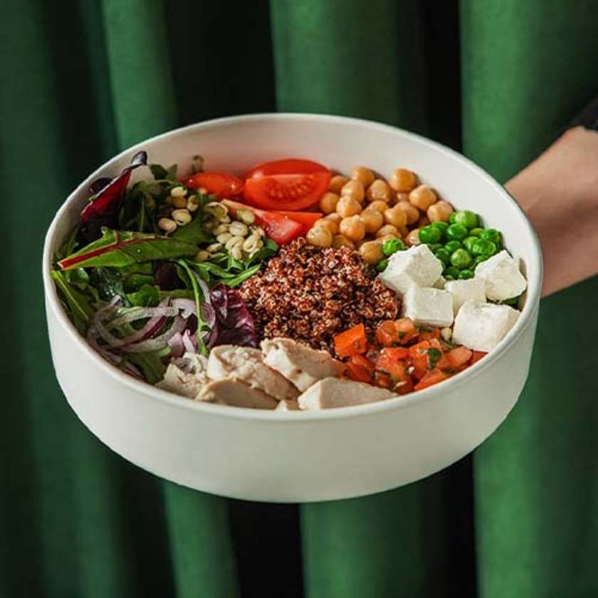 Збалансований боул з куркою sous-vide