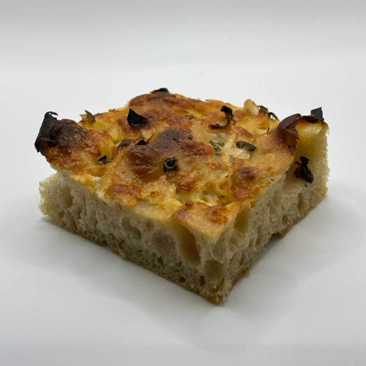 Focaccia - Ovčia bryndza a slanina