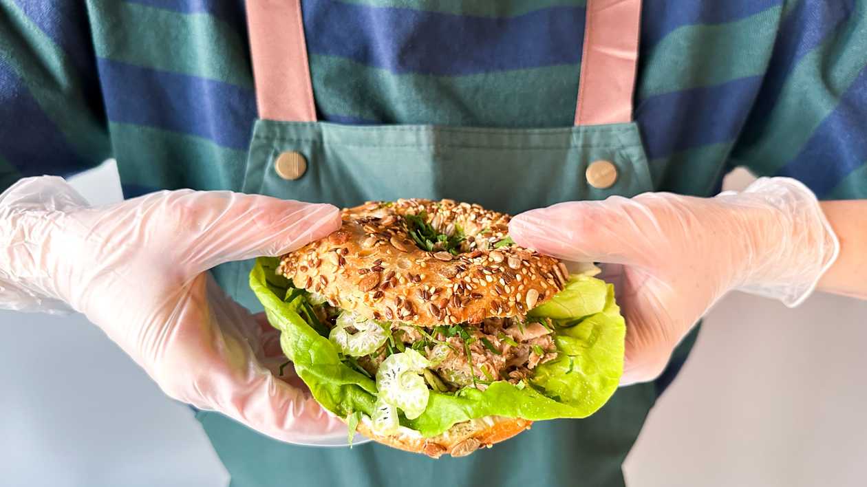 Tuna Bagel