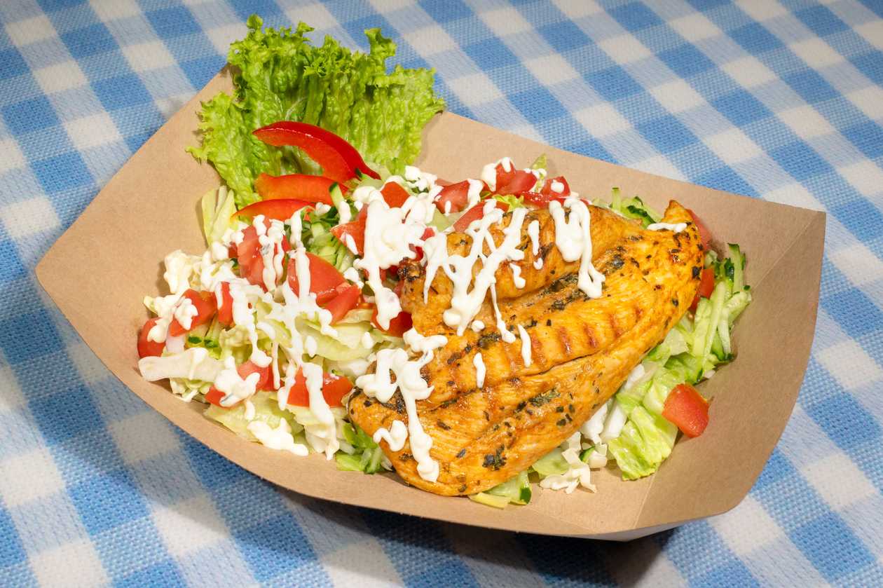 Salad with Grilled Chicken