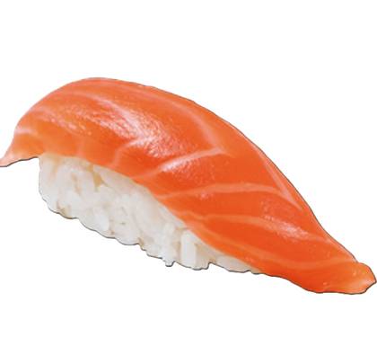 Nigiri Sushi Salmon with Rice