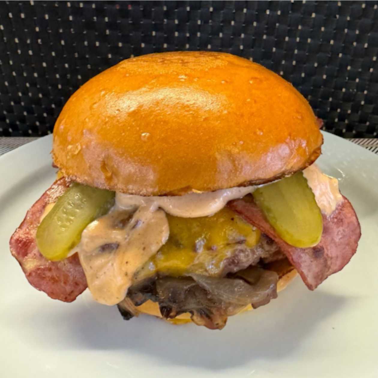BBQ Burger Menu