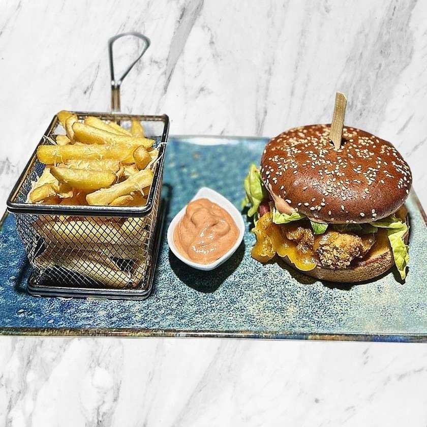 Chicken Burger Menu