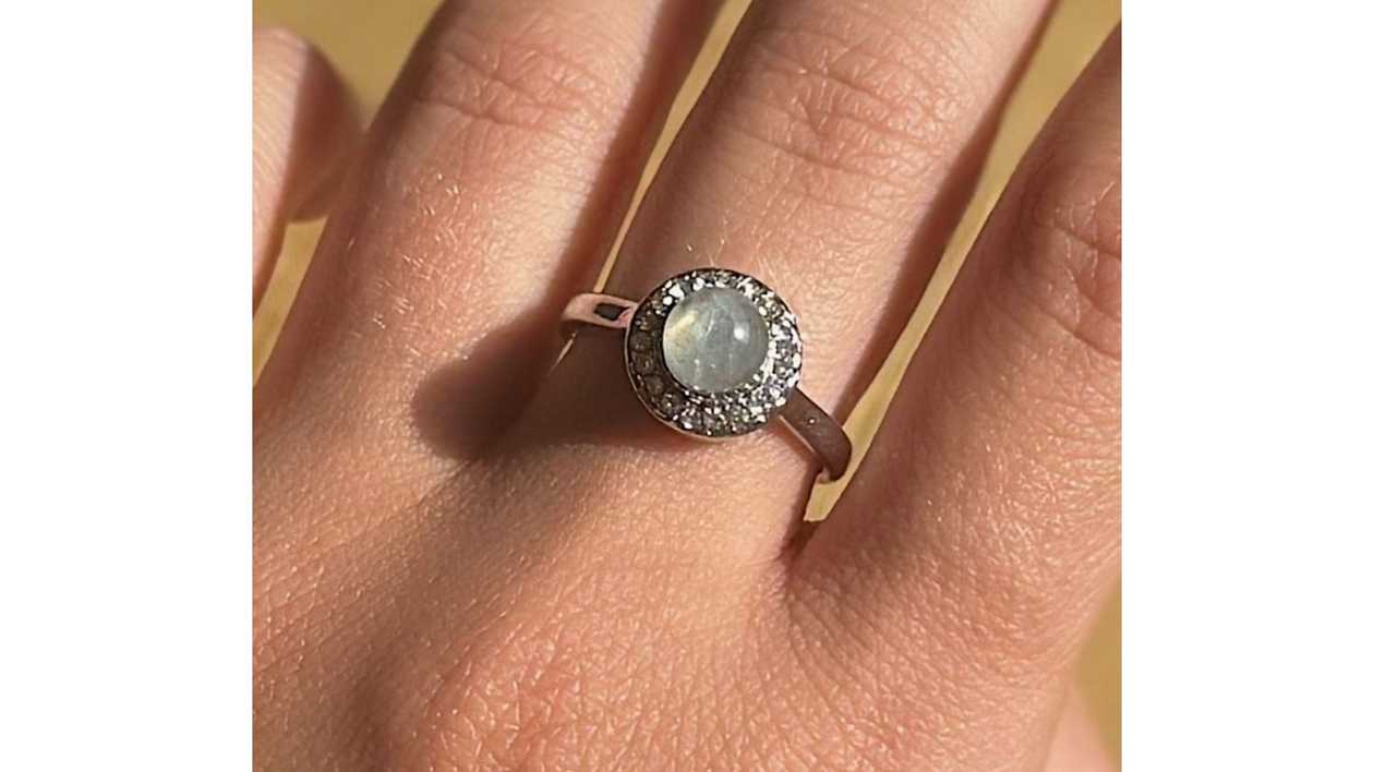 Royal Bloom Tourmaline Ring