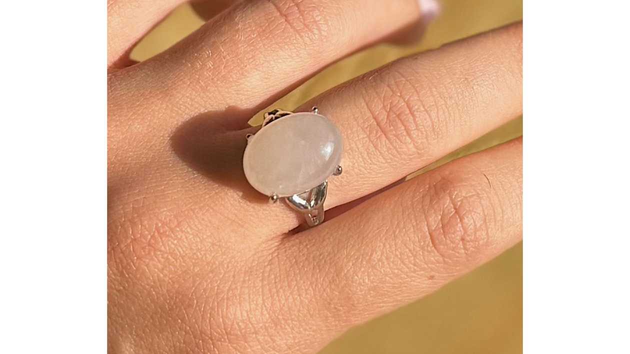 Timeless Rose Quartz Ring