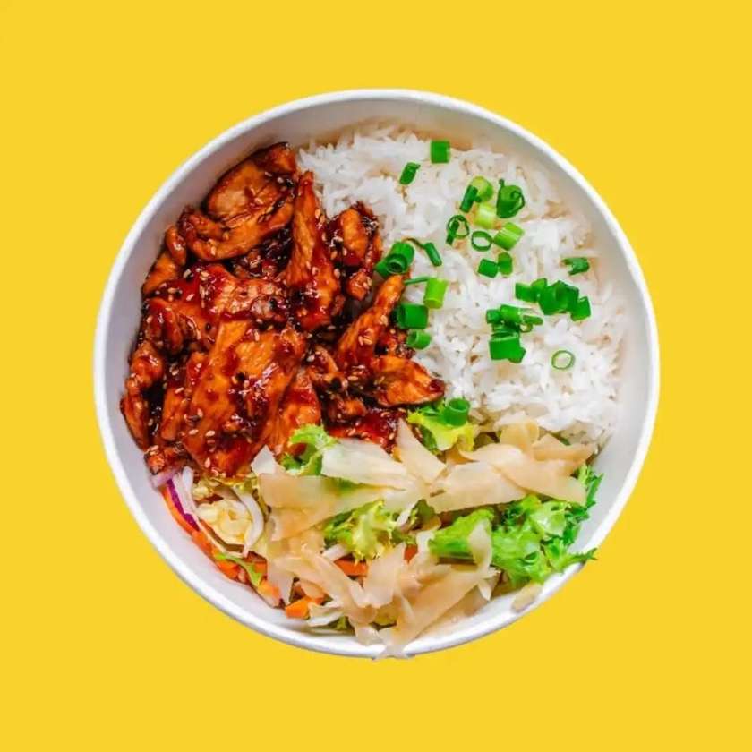 Teriyaki stir-fry kura