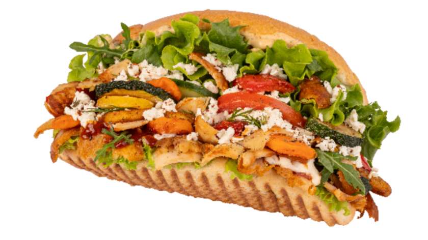 Berlin Gemuse kebap w bułce
