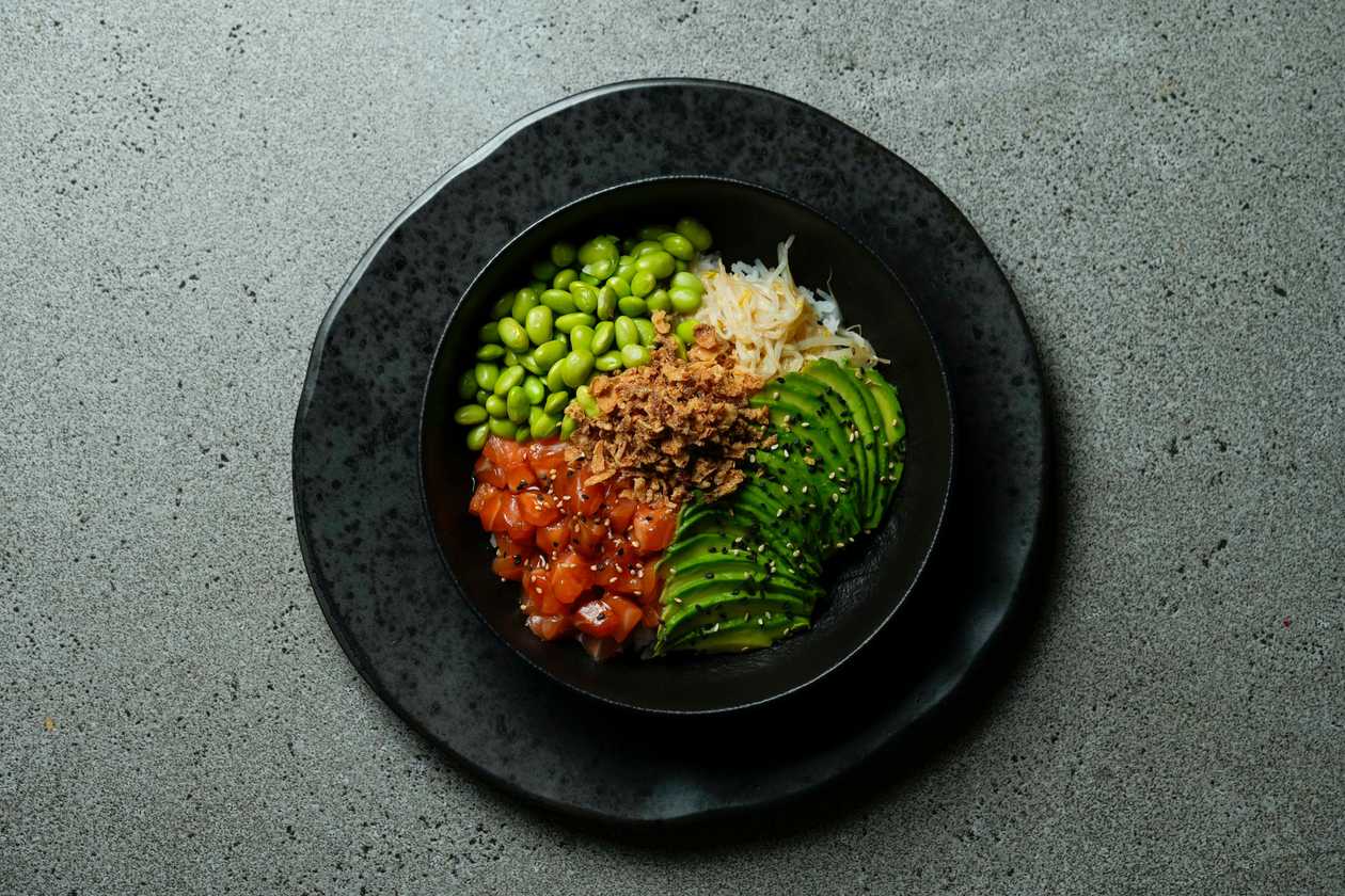 Salmon poke