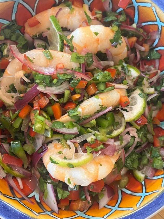Fresh Shrimp & Lime Ceviche