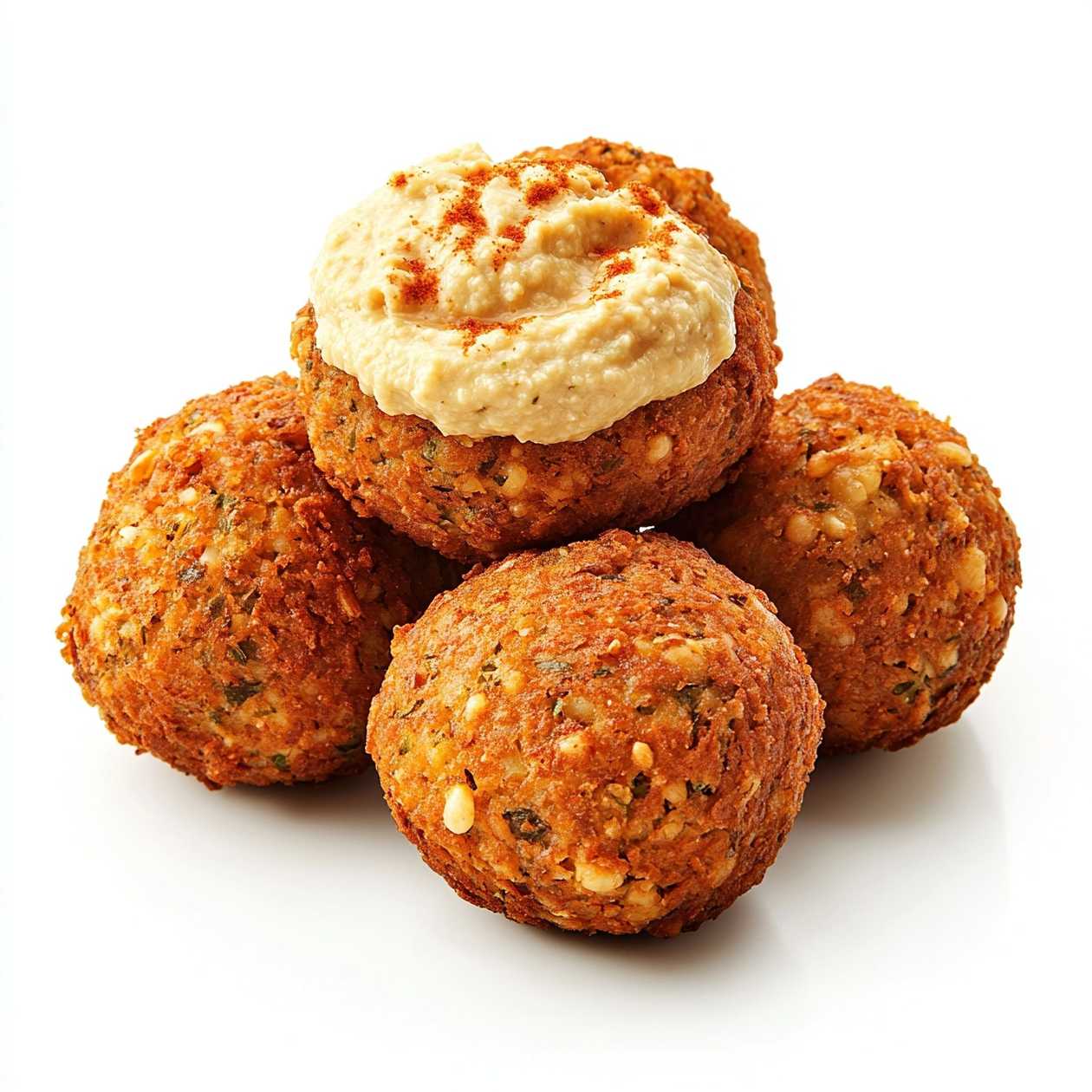 Menu 20 Vegetarian Falafel no Prato